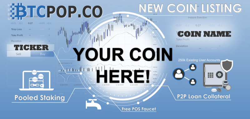 List your Coin on Btcpop.co’s Exchange Article featured image